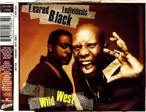 F.eared B.lack I.ndividuals - Wild West [CD-Single]