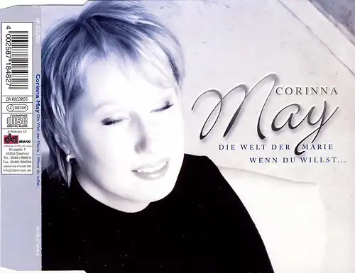 May, Corinna - Le Monde De Marie [CD-Single]