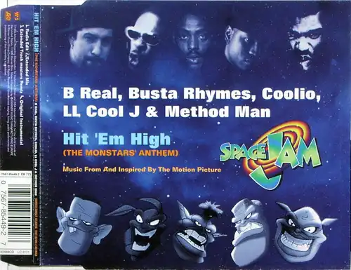 B Real, Busta Rhymes, Coolio, LL Cool J & Method M - Hit 'Em High (Monstars Anthem) [CD-Single]