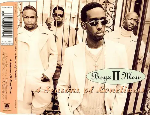 Boyz II Men - 4 Seasons Of Loneliness [CD-Single]