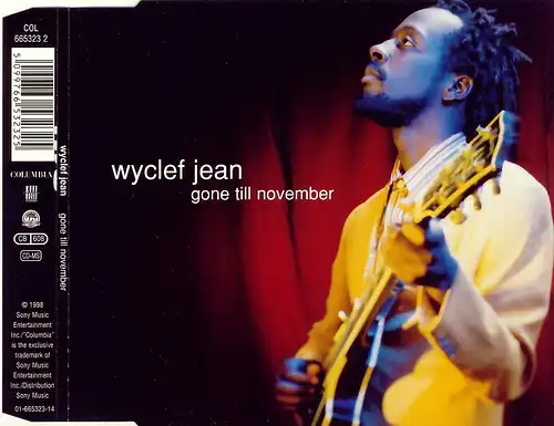 Jean, Wyclef - Gone Till November [CD-Single]