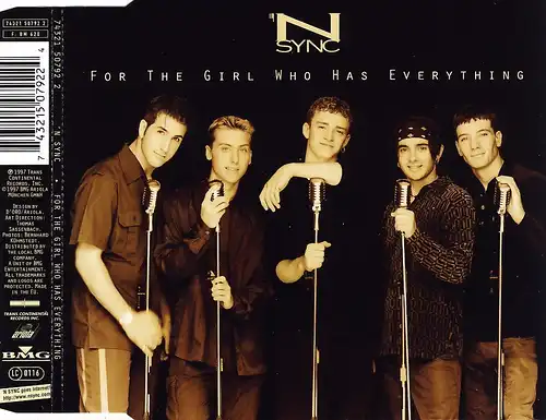 N Sync - For The Girl Who Has Everything [CD-Single]