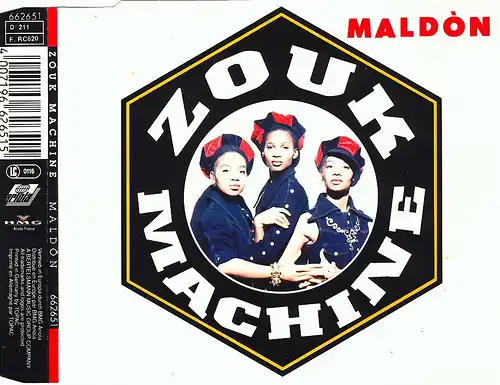 Zouk Machine - Maldon [CD-Single]