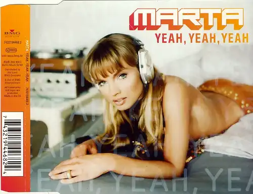 Marta - Yeah, Yeah, Yeah [CD-Single]