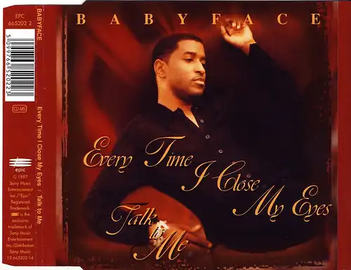 Babyface - Every Time I Close My Eyes [CD-Single]