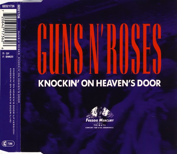 Guns N Roses Knockin On Heaven S Door Cd Single