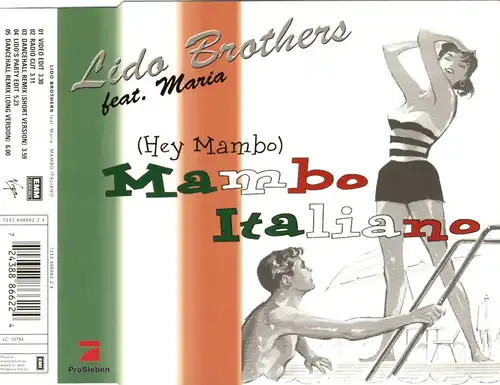 Lido Brothers feat. Maria - Mambo Italiano [CD-Single]