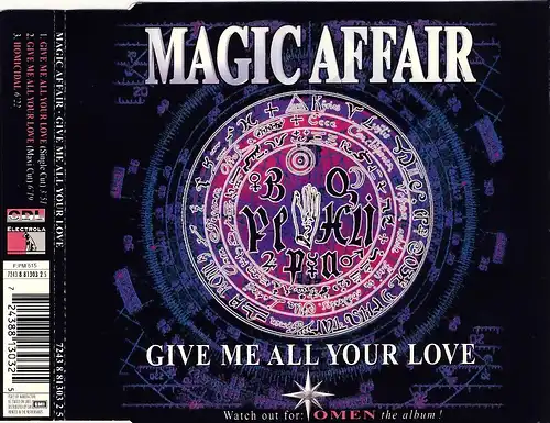 Magic Affair - Give Me All Your Love [CD-Single]