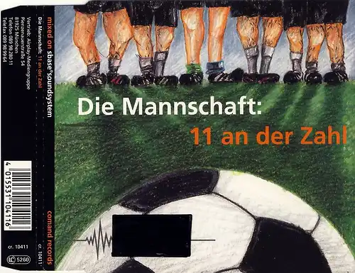 Mannschaft - 11 An Der Zahl [CD-Single]