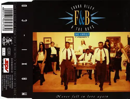 Riley, Frank & The Boyz - Never Fall In Love Again [CD-Single]