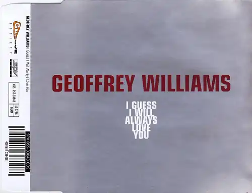 Williams, Geoffrey - I Guess I WILL Always Love You [CD-Single]