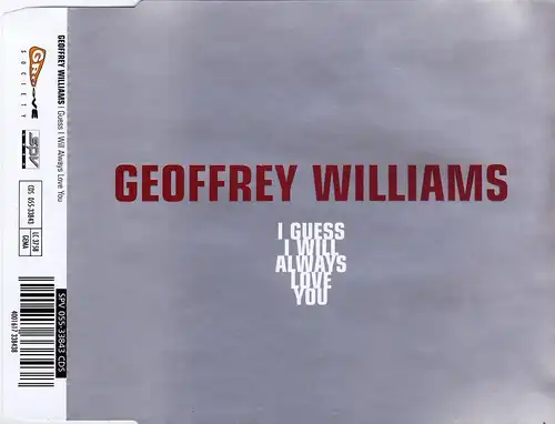 Williams, Geoffrey - I Guess I WIll Always Love You [CD-Single]