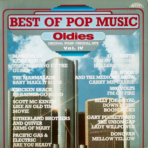 Various - Best Of Pop Music Oldies Vol. IV [LP]