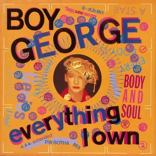 Boy George - Everything I Own [12&quot; Maxi]