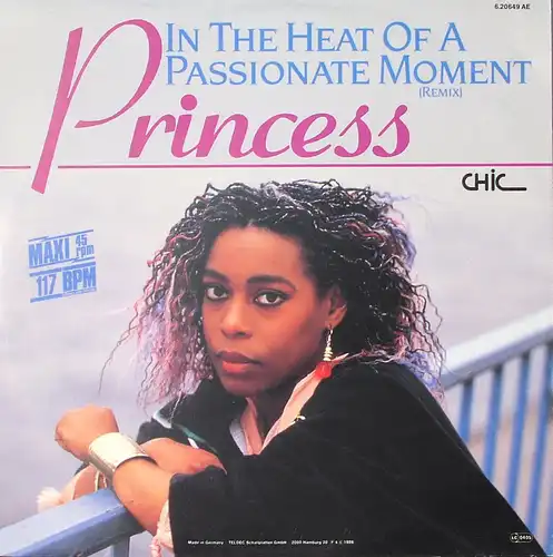 Princess - In The Heat Of A Passionate Moment [12" Maxi]