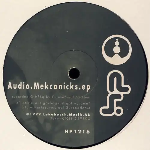 Audio Mekcanicks - Audio Meccanricks EP [12&quot; Maxi]