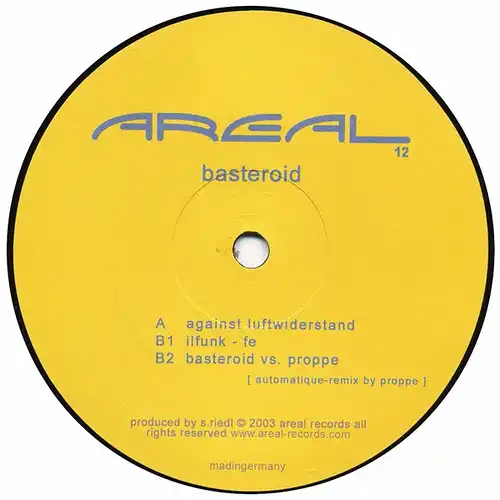 Basteroid - Against Luftwiderstand [12" Maxi]