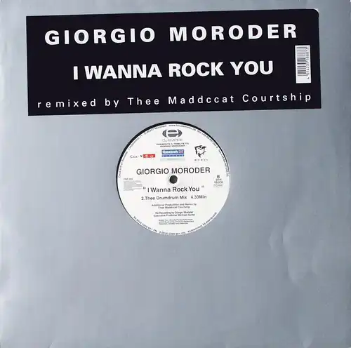 Moroder, Giorgio - I Wanna Rock You [12&quot; Maxi]