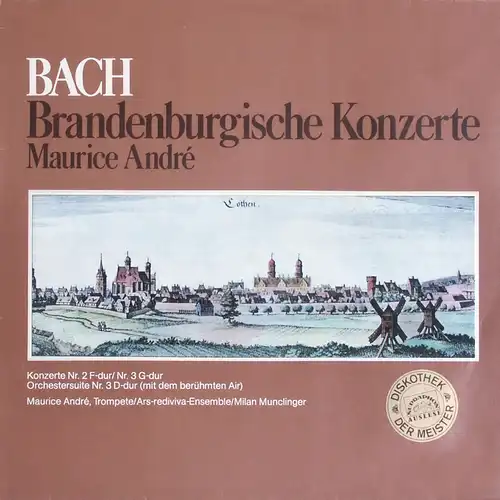 Bach - Concerts Brandebourgais [LP]