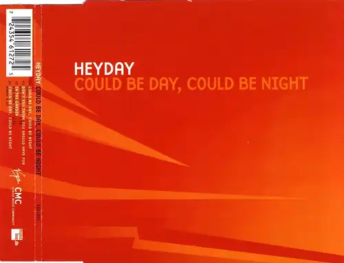 Heyday - Could Be Day, Could be Night [CD-Single]