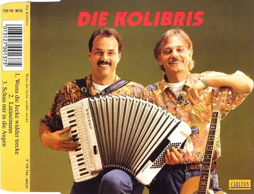 Kolibris - Wenn Die Jecke Widder Trecke [CD-Single]