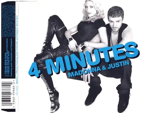 Madonna feat. Timberlake, Justin - 4 Minutes [CD-Single]