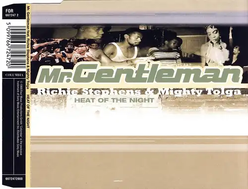 Mr. Gentleman - Heat Of The Night (feat. Richie Stephens & Mighty Tolga) [CD-Single]