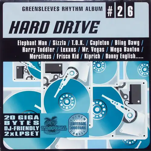 Various - Greensleeves Rhythm Album Hard Drive (#26) [LP]