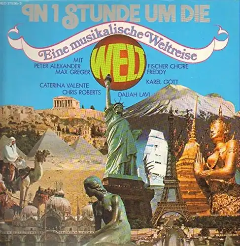 Various - In 1 Stunde Um Die Welt [LP]