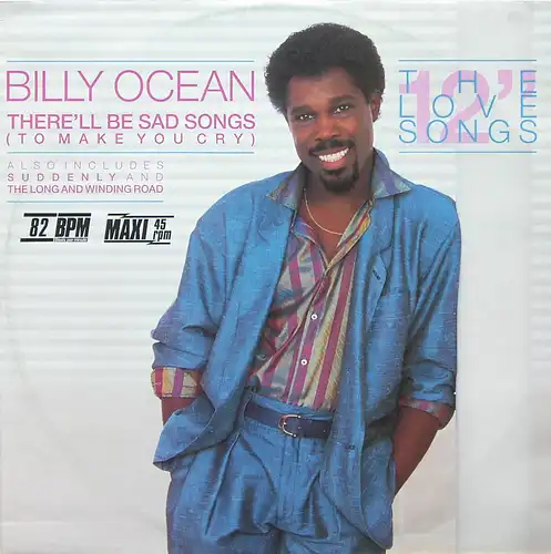 Ocean, Billy - There&#039;ll Be Sad Songs (To Make You Cry) [12&quot; Maxi]