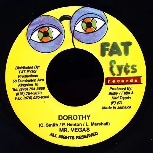 M. Vegas - Dorothy [7&quot; Single]