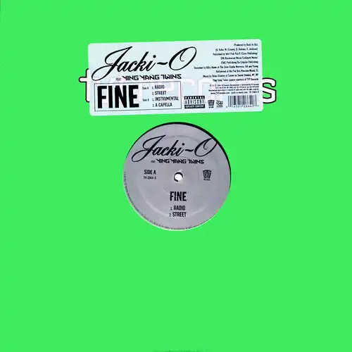 Jacki-O feat. Ying Yang Twins - Fine [12" Maxi]