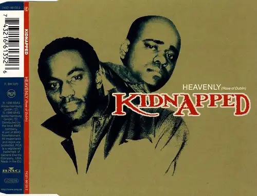 Kidnapped - Heavenly (Rose Of Dublin) [CD-Single]