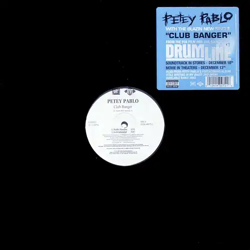 Pablo, Petey - Club Banger [12" Maxi]