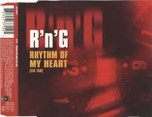 R'n'G - Rhythm Of My Heart (Tic Tac) [CD-Single]