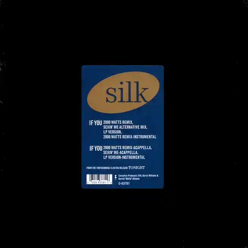 Silk - If You [12" Maxi]