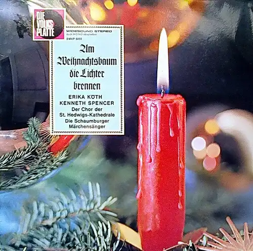 Various - Sur l'arbre de Noël Les lumières Brûler [LP]
