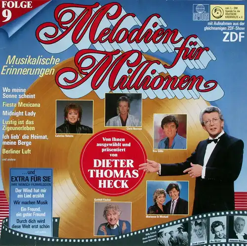 Various - Melodien Für Millionen Folge 9, Musikalische Erinnerungen [LP]