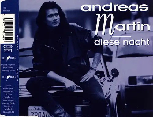 Martin, Andreas - Diese Nacht [CD-Single]
