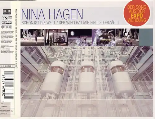 Hagen, Nina - Schön Ist Die Welt/ Der Wind Hat Mir Ein Lied Erzählt [CD-Single]