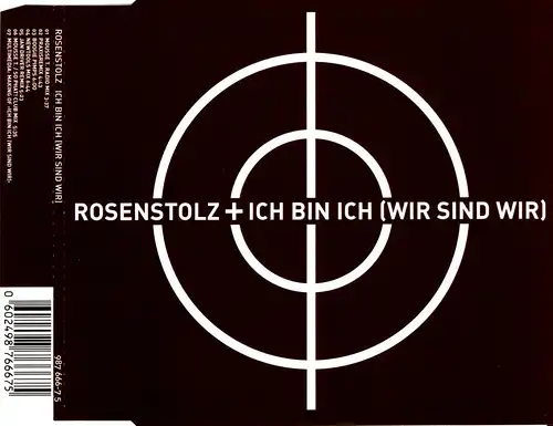 Rosenstolz - Ich Bin Ich (Wir Sind Wir) [CD-Single]