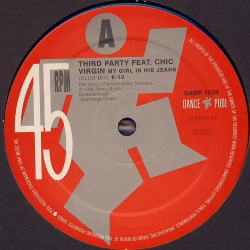 Third Party feat. Chic Virgin - My Girl In His Jeans [12" Maxi]