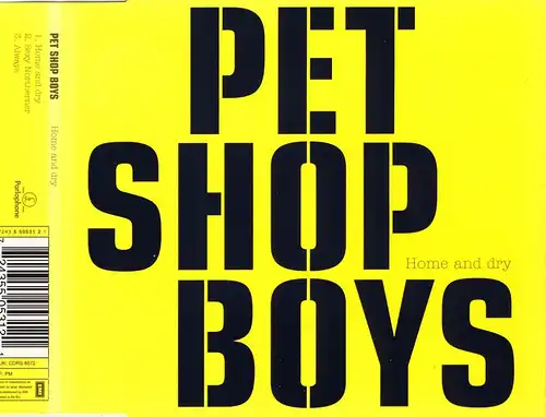 Pet Shop Boys - Home And Dry [CD-Single]