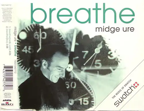 Ure, Midge - Breathe [CD-Single]