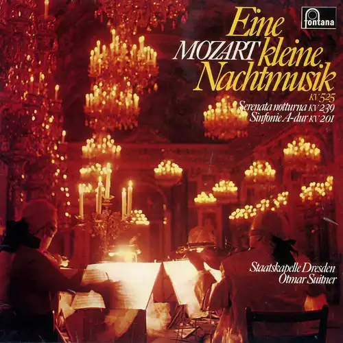 Mozart - Eine Kleine Nachtmusik KV 525 / Serenata Notturna KV 239 / Sinfonie A-Dur [LP]