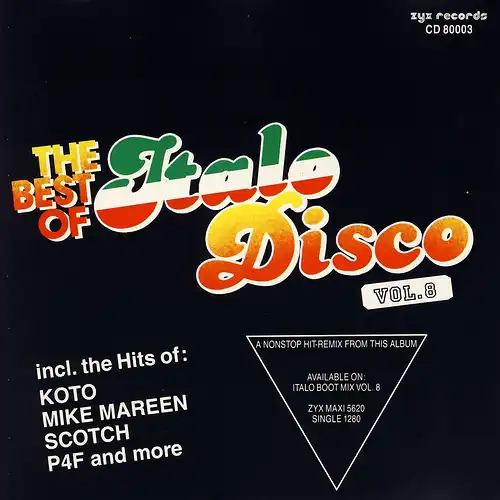Various - The Best Of Italo Disco Vol. 8 [CD]