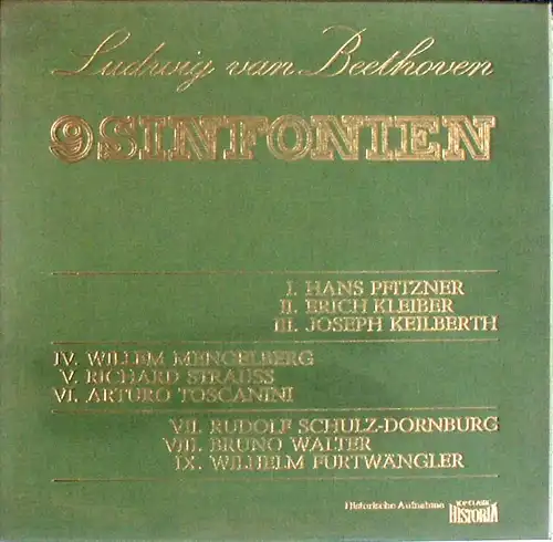 Beethoven - 9 Sinfonien [LP]
