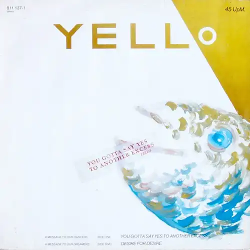 Yello - You Gotta Say Yes To Another Excess [12&quot; Maxi]