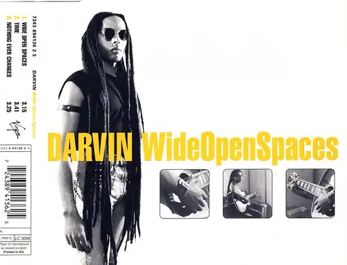 Darvin - Wide Open Spaces [CD-Single]