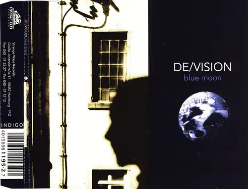 De/Vision - Blue Moon [CD-Single]